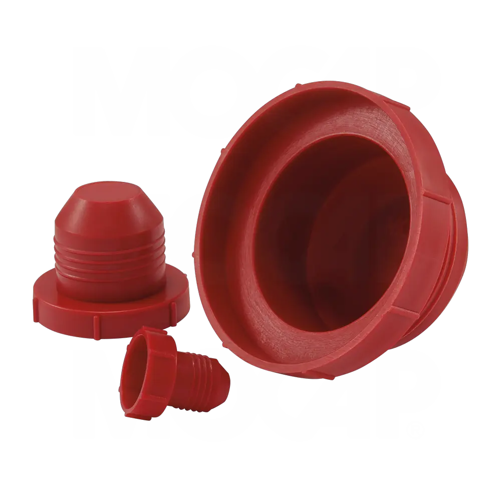 FJP Tapones de Plástico Acampanados para Ajuste JIC Tapones Huecos para Ajuste JIC