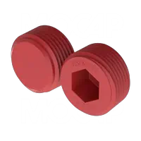 Tapones con Macho Hexagonal para Roscas NPT
