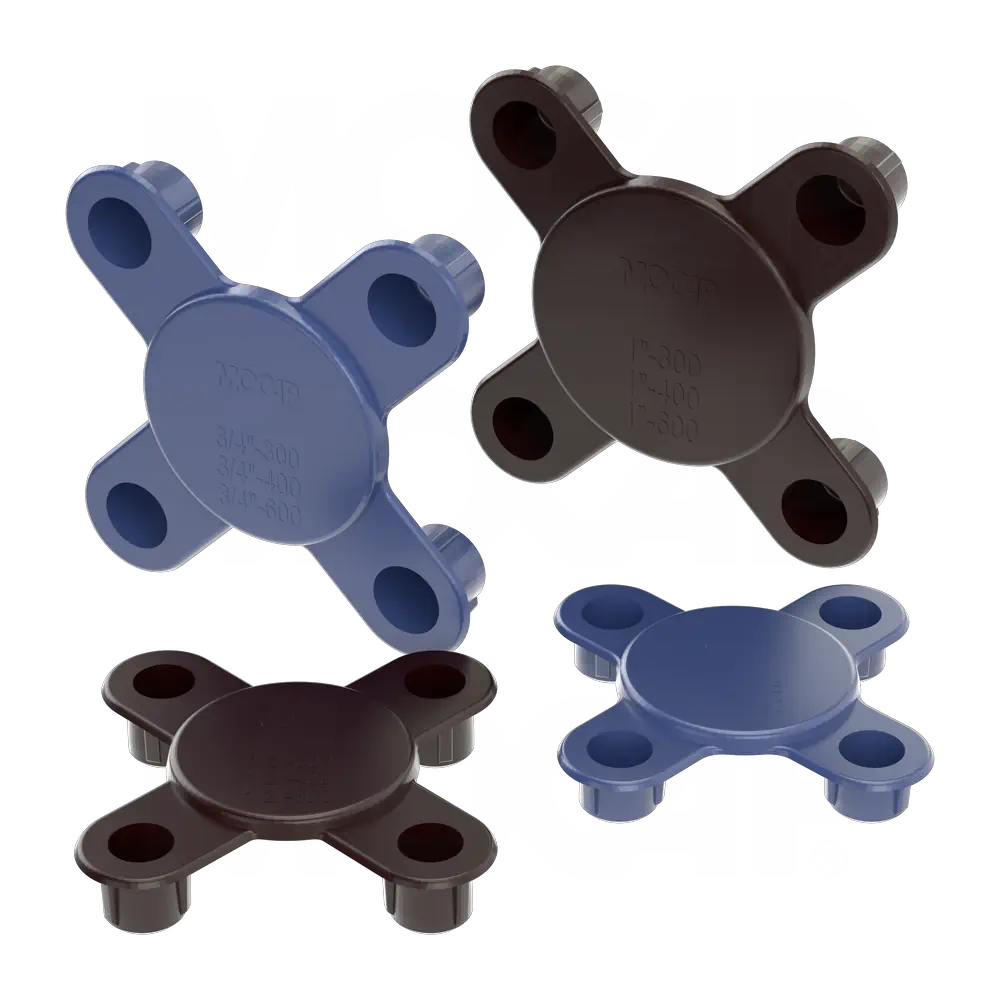MBH Protectores de Agujeros Tapones Unidos para Agujeros