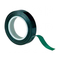 Cintas de enmascarar de poliéster verde para recubrimiento pulvimetalúrgico