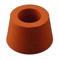 Tapones Cónicos Huecos de Hule Silicón