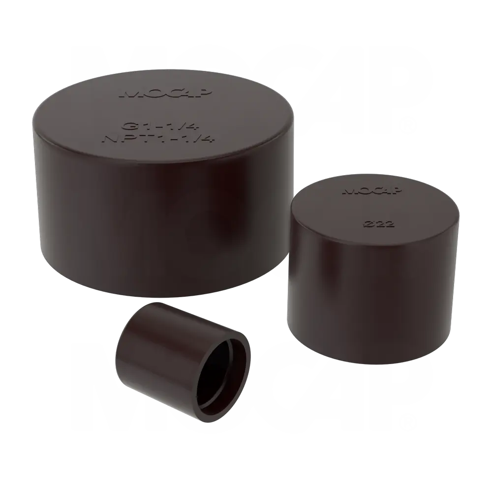 PC Tapa de plástico para tubería Tapas para Tubería