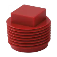 Tapones con cabeza cuadrada para roscas NPT