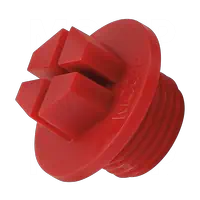 Tapones herméticos con cabeza hexagonal